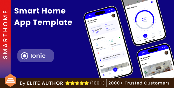 Smart Home App Review: Ionic IoT Control