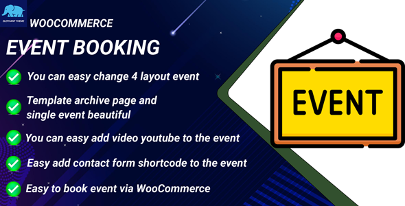 Event Booking for WooCommerce Review: Sell Tickets
