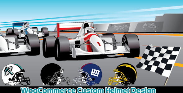 WooCommerce Custom Super Bowl Helmet Designer Review