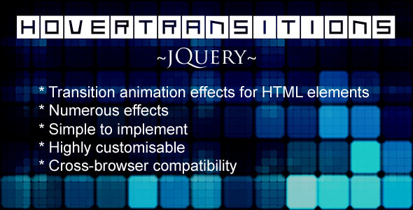 HoverTransitions – jQuery Review: Smooth CSS Effects