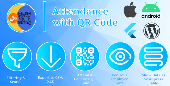 Attendance QR code – Plugin WordPress Review: Flutter