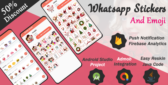 Whatsapp Stickers and Emoji And full Admob Review Nulled