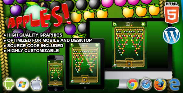 Apples – HTML5 Game Review: Fun Arcade Picker