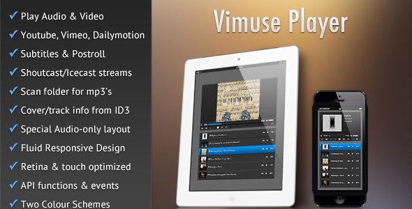 Vimuse – HTML5 Media Player Review: Fast Setup