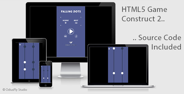 Falling Dots – HTML5 Game Review: Fast Arcade Fun