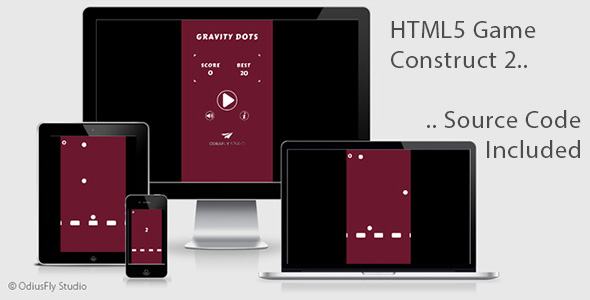 Gravity Dots – HTML5 Game Review: Addictive Fun