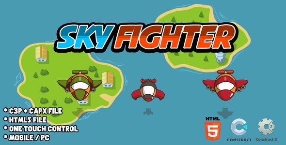 Sky Fighter – C3P I CAPX I HTML5 Game Review: Fast
