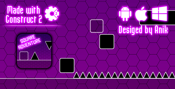 Square Adventure – HTML5 Game (CAPX) Nulled
