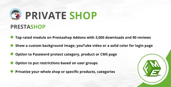 Prestashop Private Shop Review: Login-Gated Store