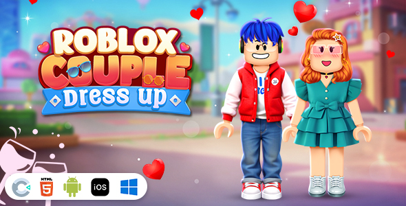 Roblox Couple Dress-up Review: C3 HTML5 Game Nulled