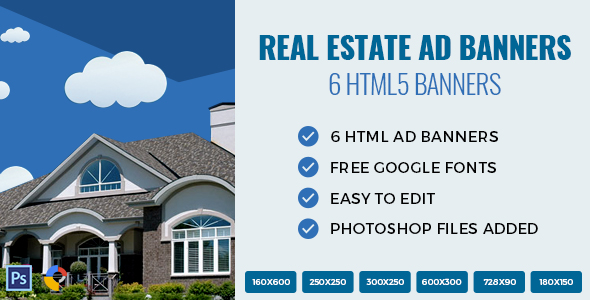 Real Estate – HTML Ad Banners