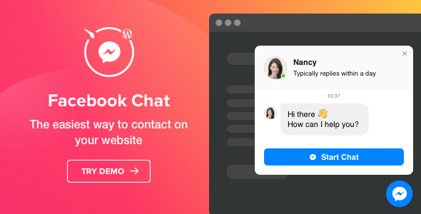 Facebook Chat – Facebook Messenger for WordPress Review