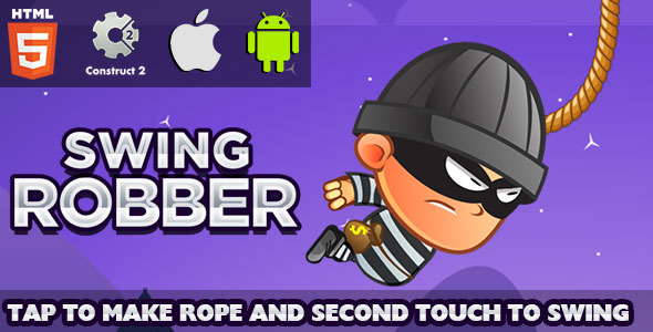 Swing Robber – HTML5 Game (CAPX) Nulled