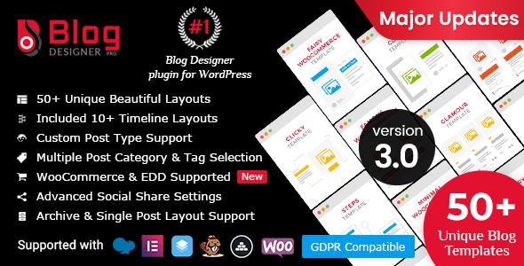 Blog Designer PRO for WordPress Nulled