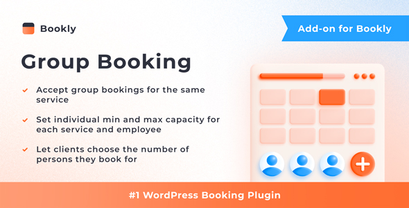 Bookly Group Booking (Add-on) Nulled