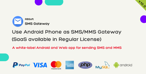 SMS Gateway – Use Android Phone as Bulk Messaging Provider (SaaS)