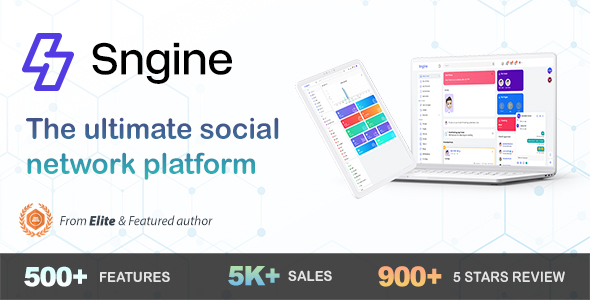 Sngine – The Ultimate PHP Social Network Platform